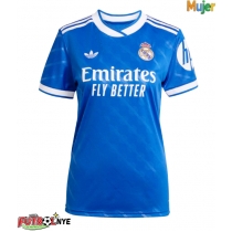 Camiseta Real Madrid Dean Huijsen #24 Tercera Equipación para mujer 2025-26 manga corta